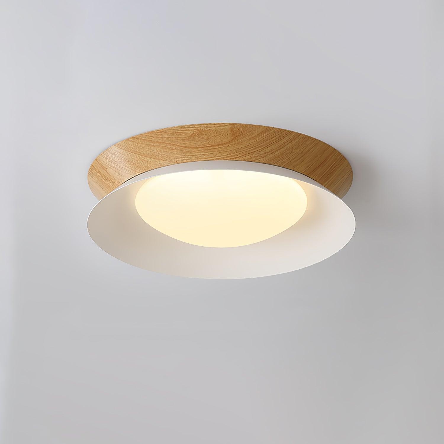 Double Half Round Ceiling Light M386