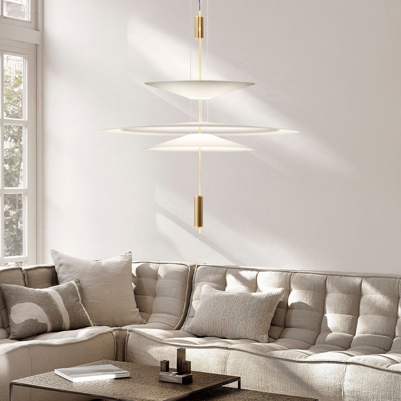 Modern LED Multi Layers Pendant Light For Dining Room