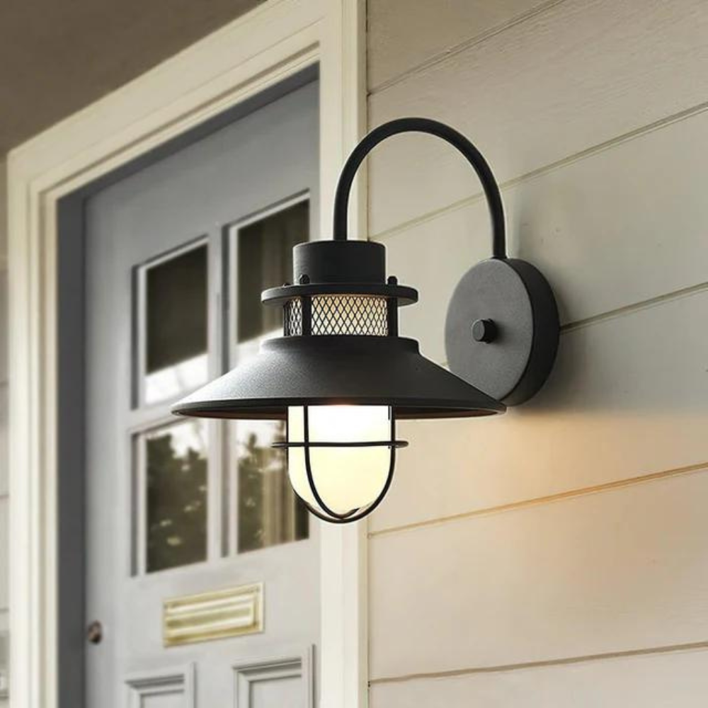 Luminous Outdoor Torch Metal Outdoor Wall Lamp D807