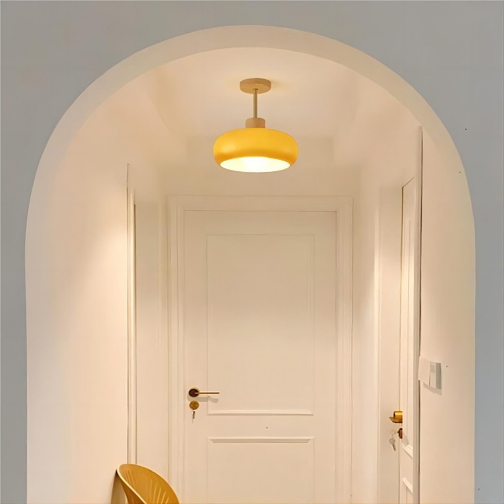 Retro Bauhaus Glass Ceiling Lamp S84