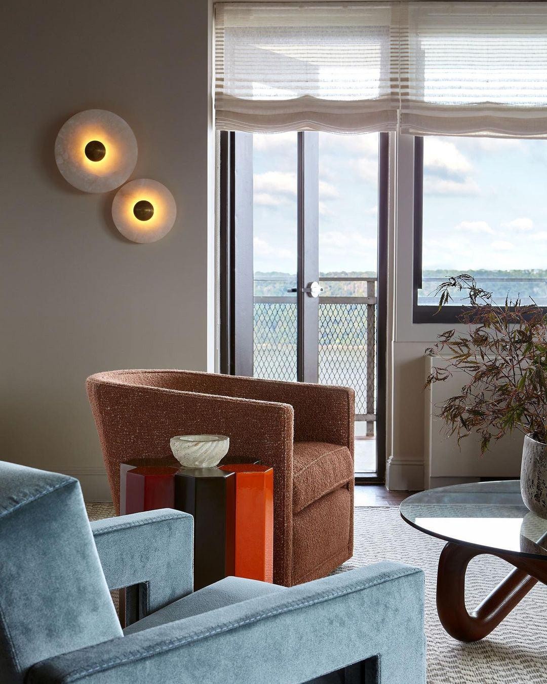 Creative Marble Round Wall Lamp M141