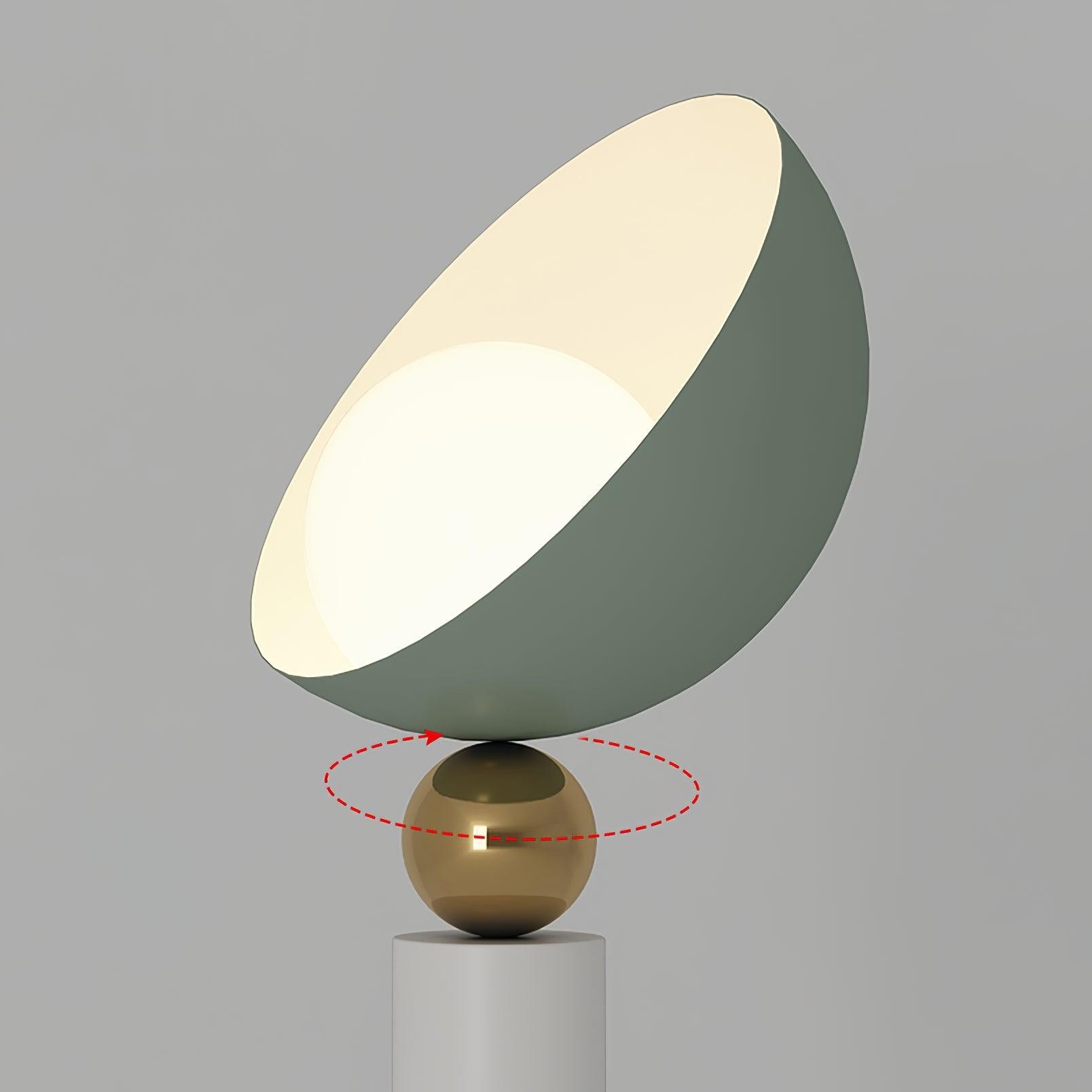 Cream Style Metal Table Lamp M366