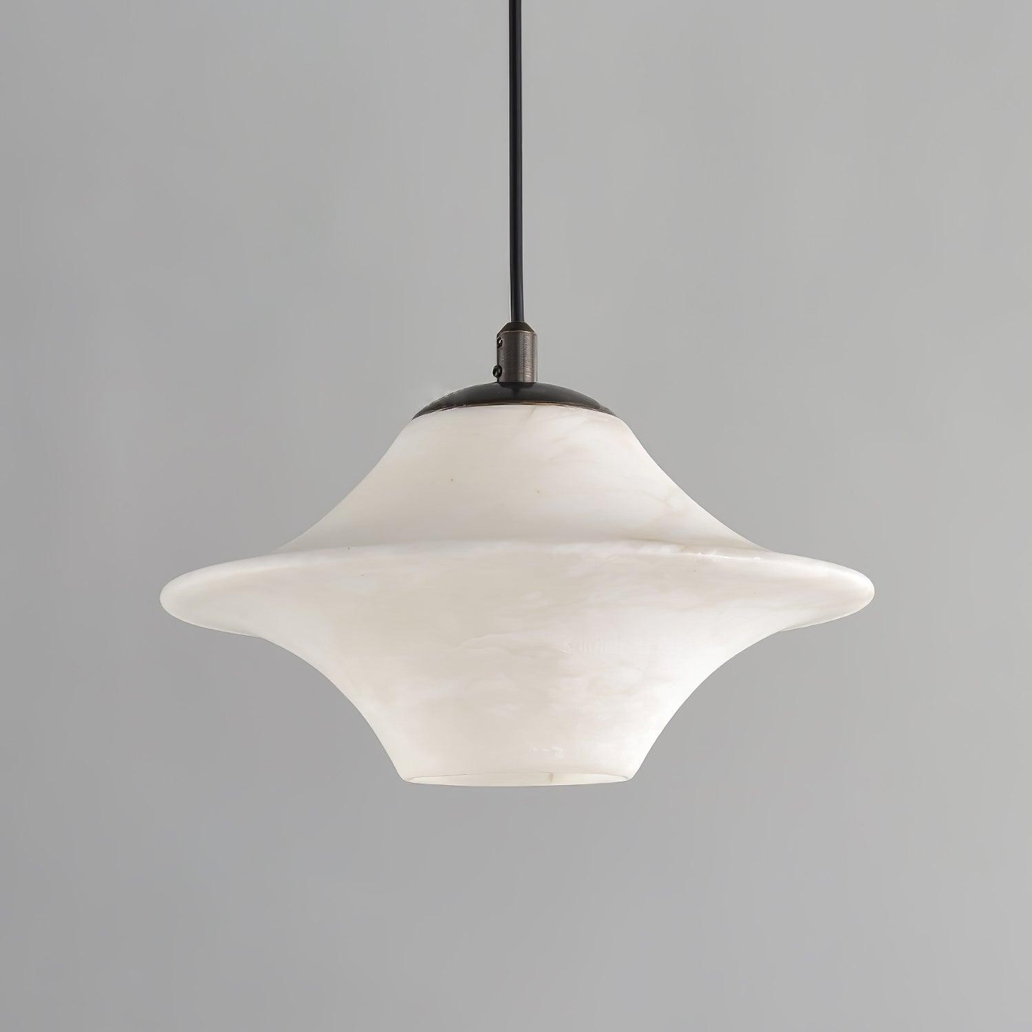 Saucer Alabaster Pendant Light M517