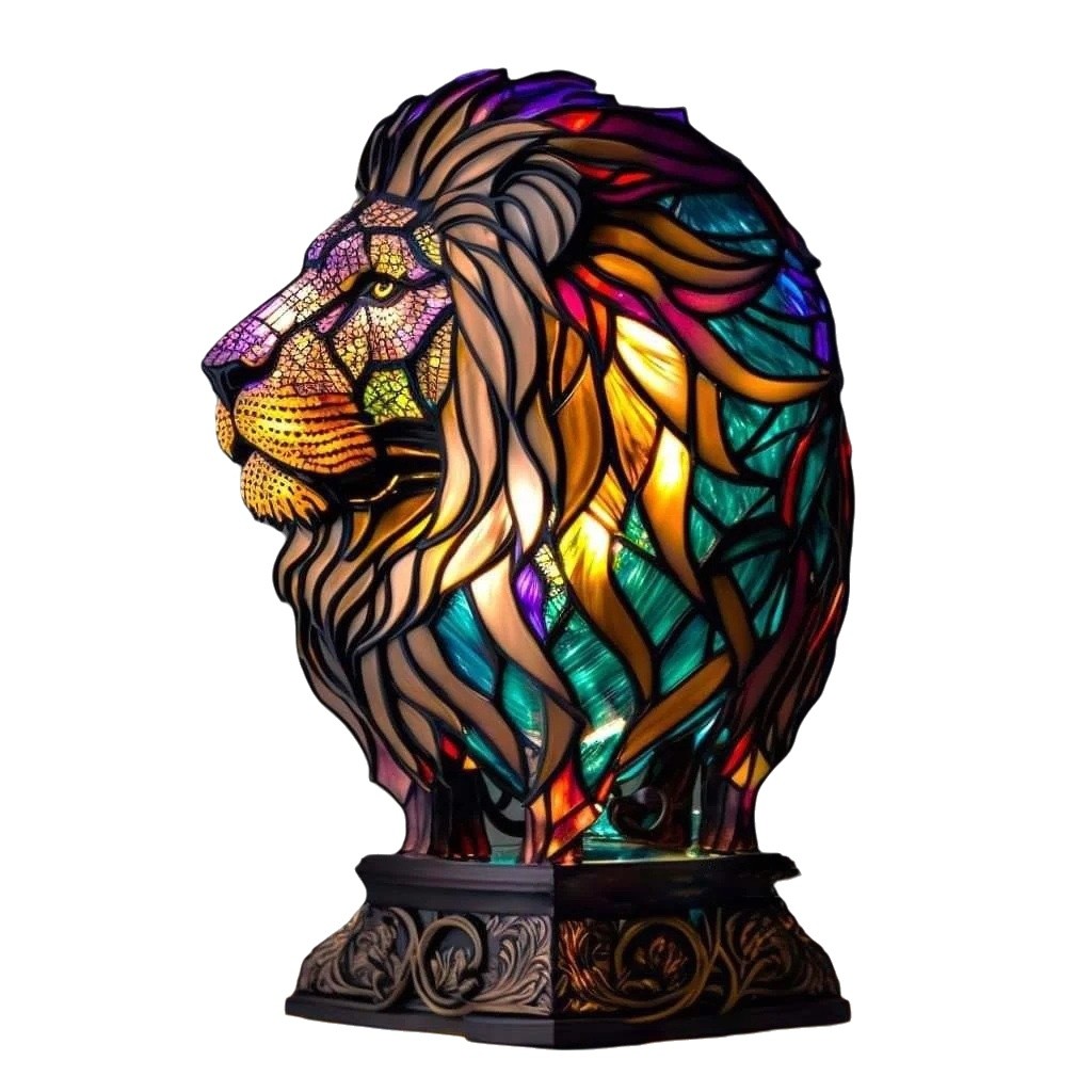 Magical Animal Statue Resin Table Lamp M53