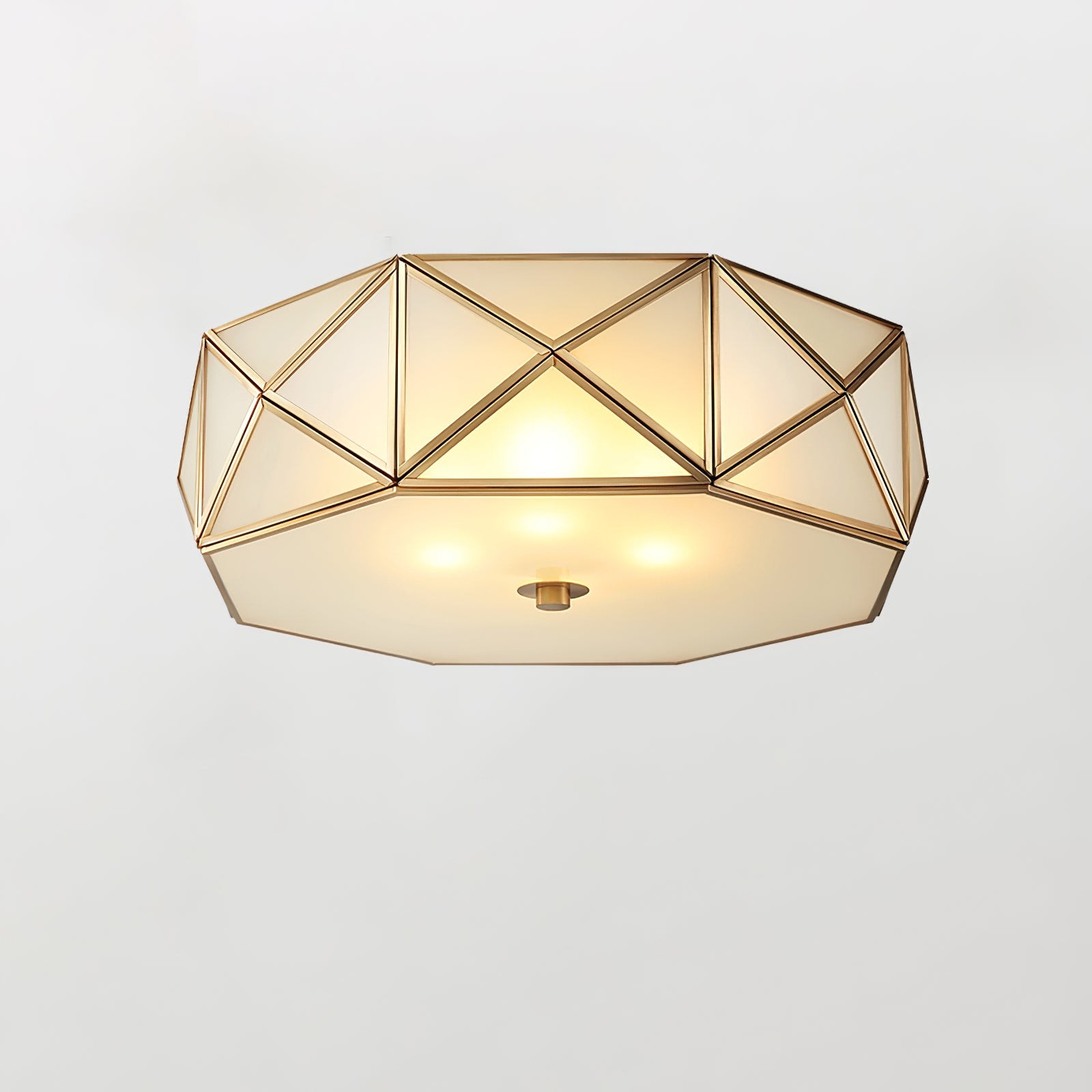Geometric Shaped Flush Ceiling Light M556