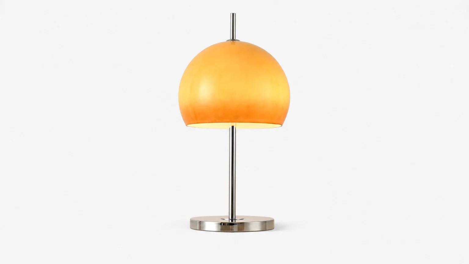 Nowoczesna szklana lampa stołowa Creative Vintage Mushroom Bauhaus M415 w aranżacji wnętrza