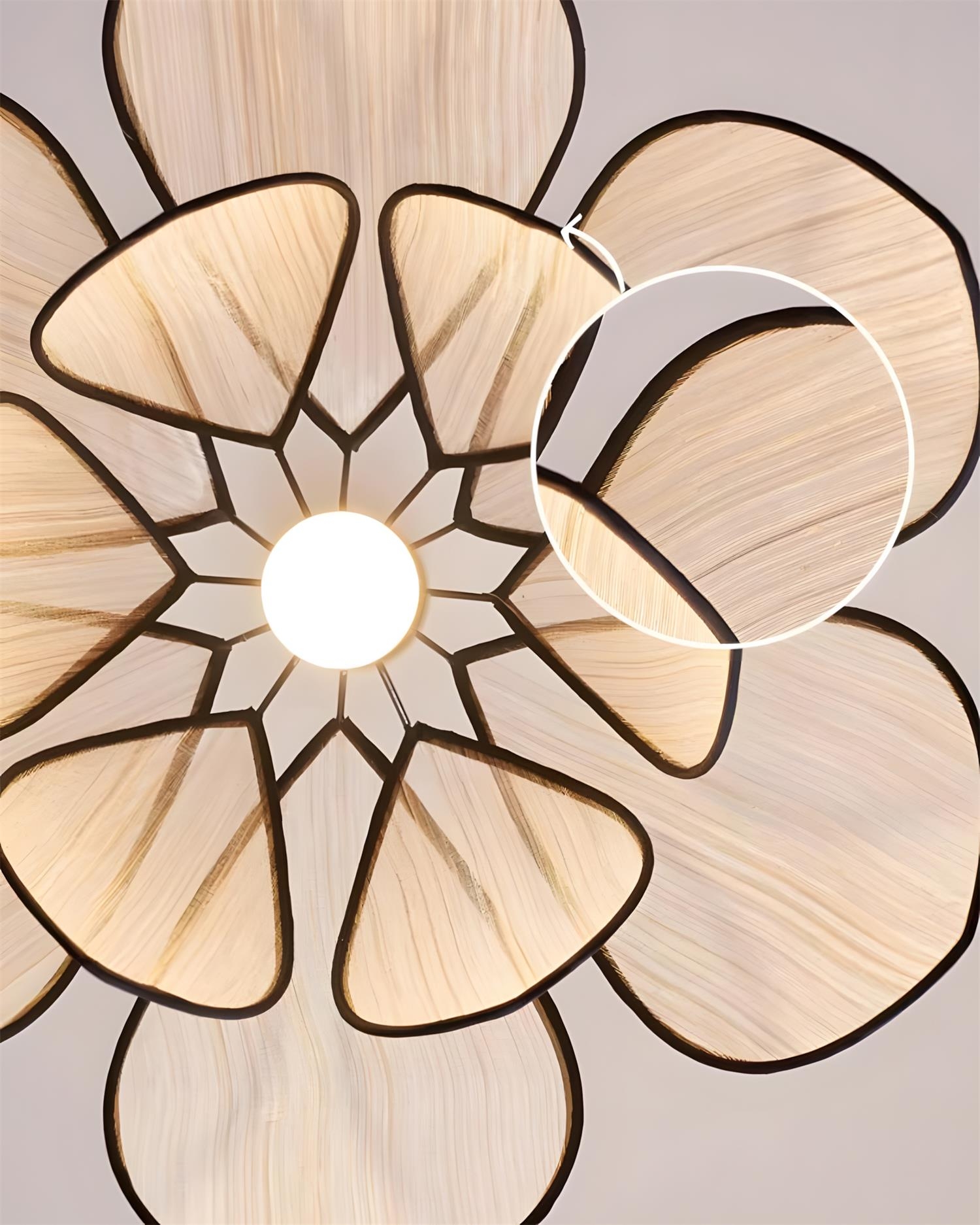 Petaline Veil Pendant Lamp D331