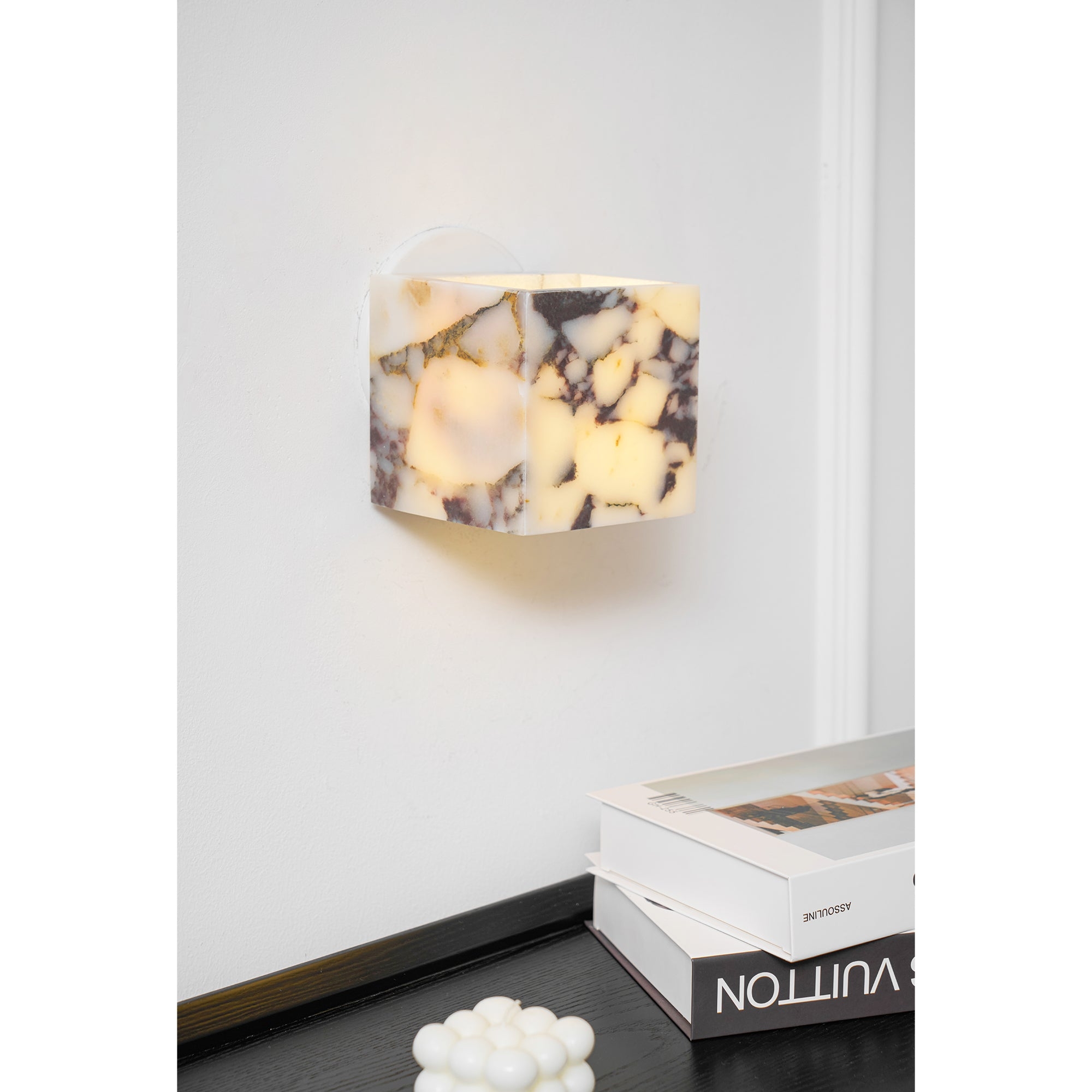 Square Marble Wall Lamp D625