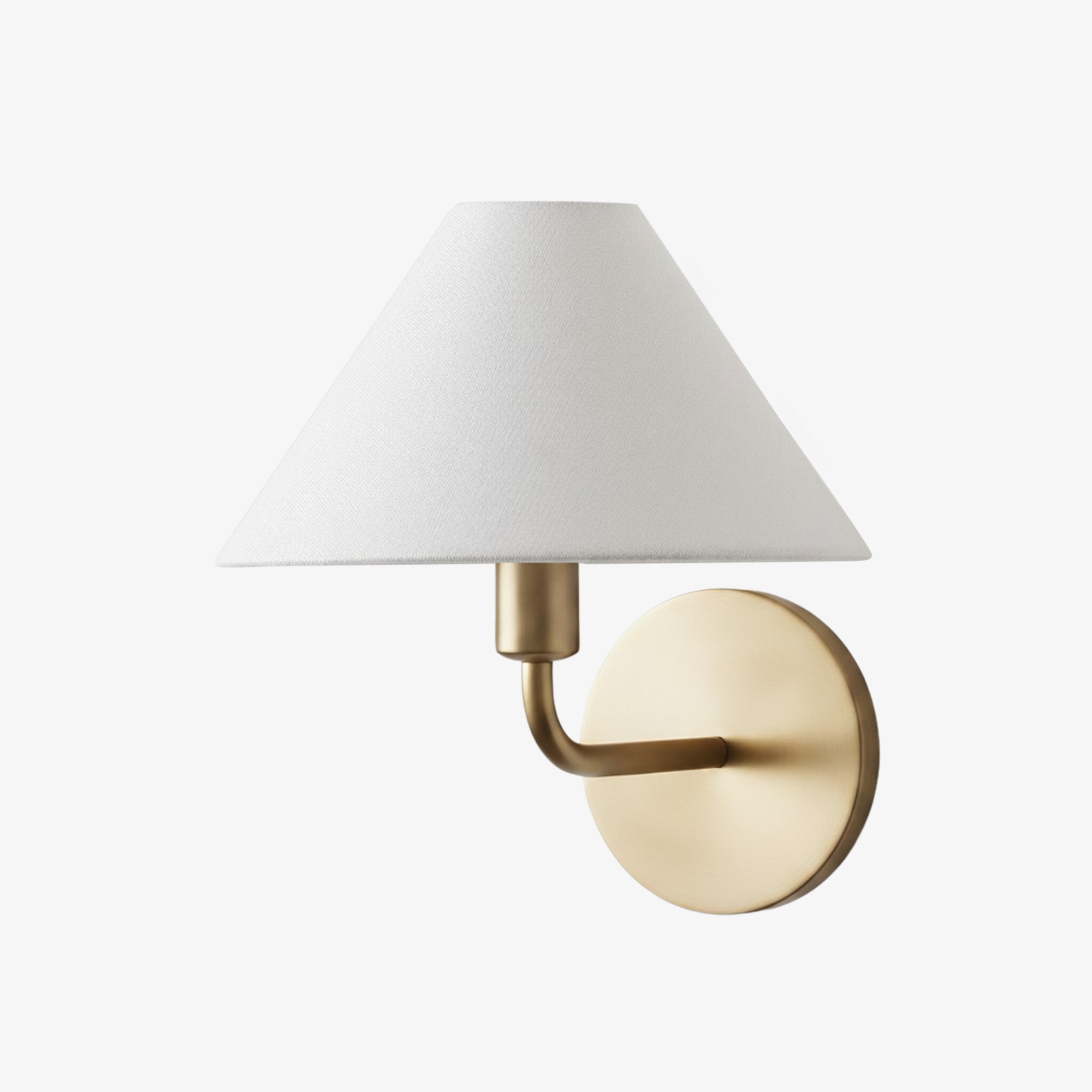 Diora Contemporary Wall Sconce Light - Elegant Brass Fixture for Home or Office T040