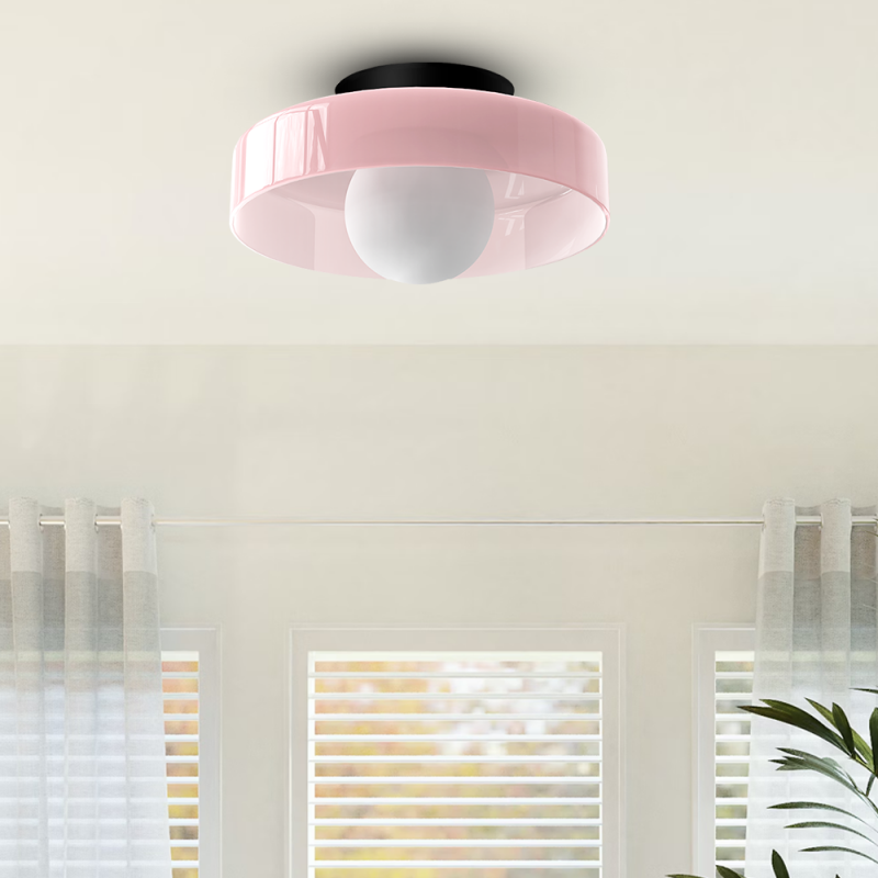 Modern Round Flush Mount Morandi Ceiling Lamp Wall Lamp S142
