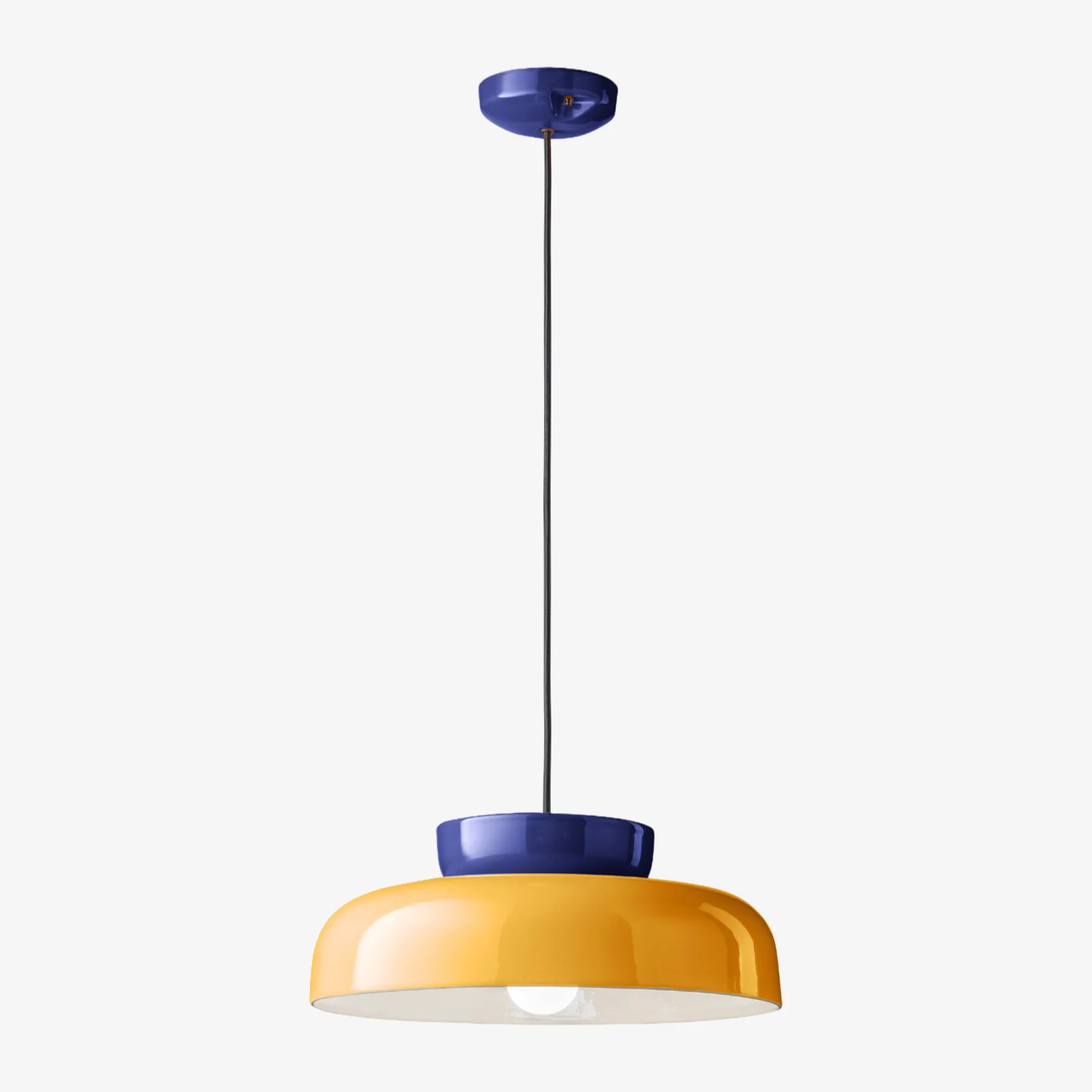 Fiesta Colorful Bowl-Shaped Ceramic Pendant Light for Dining Room T068