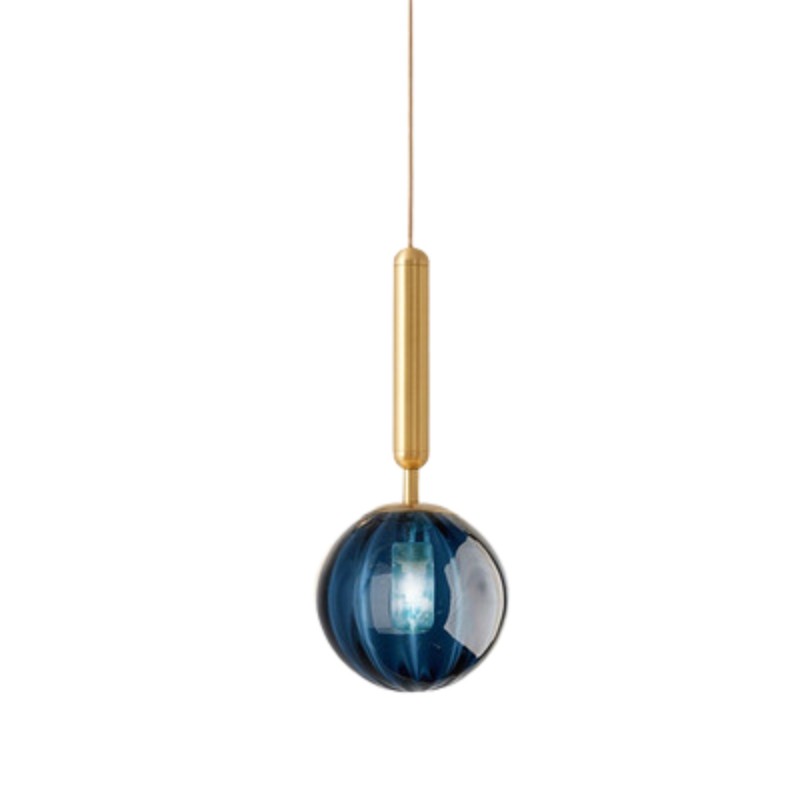 Nordic Stained Glass Ball Pendant Lamp S117