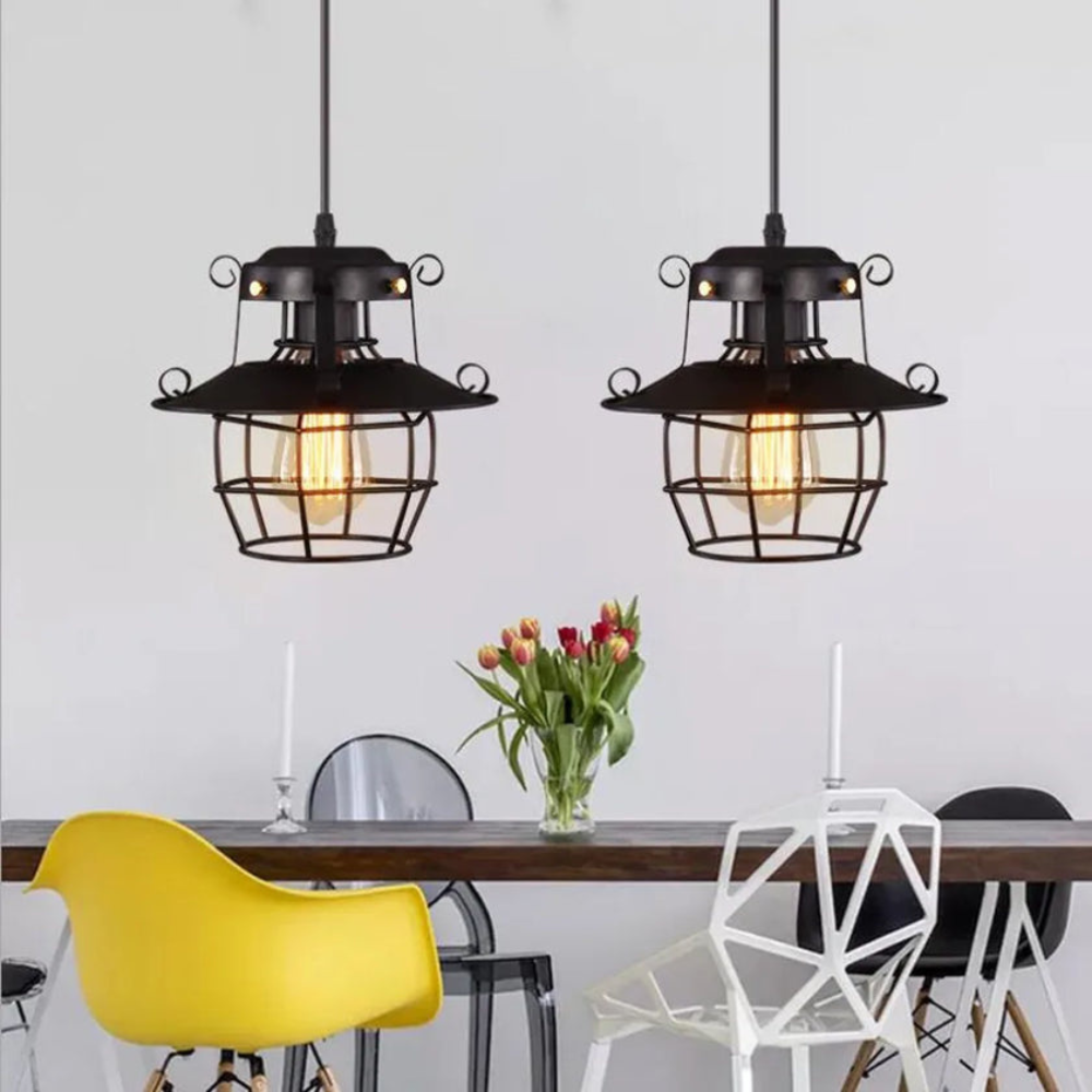 Brilliant Industrial Ceiling Light D817