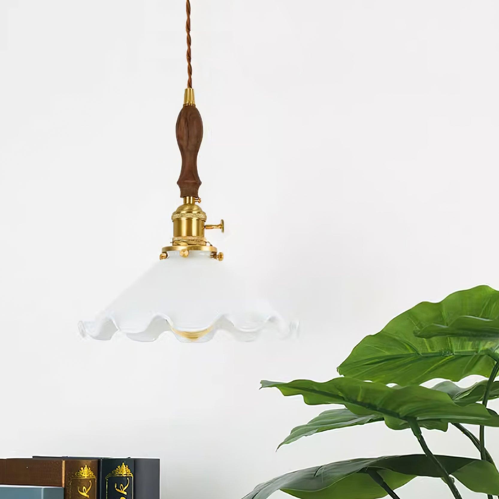 Milky Flower Pendant Light M354