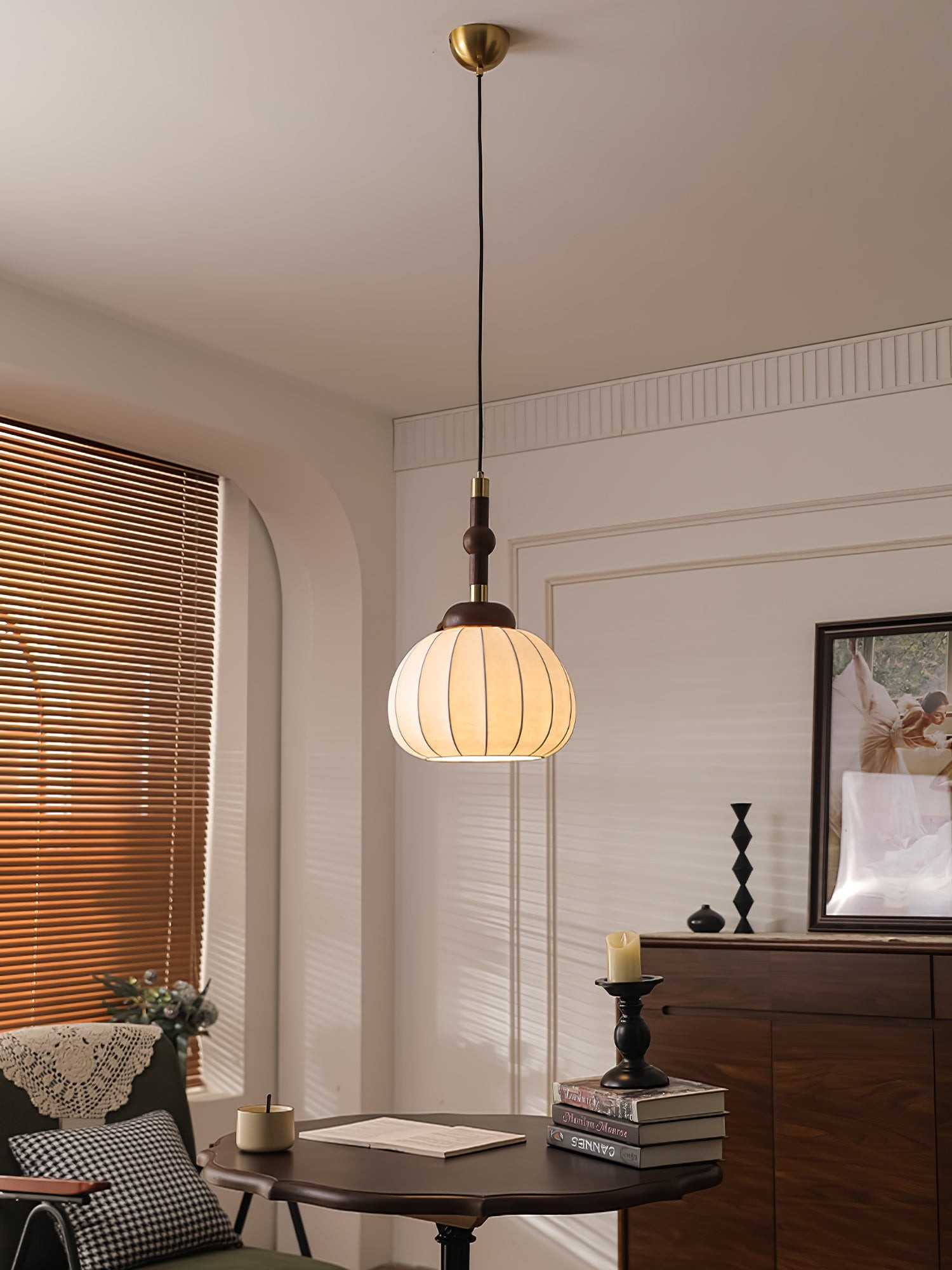 Silk Globe Pendant Lamp M515