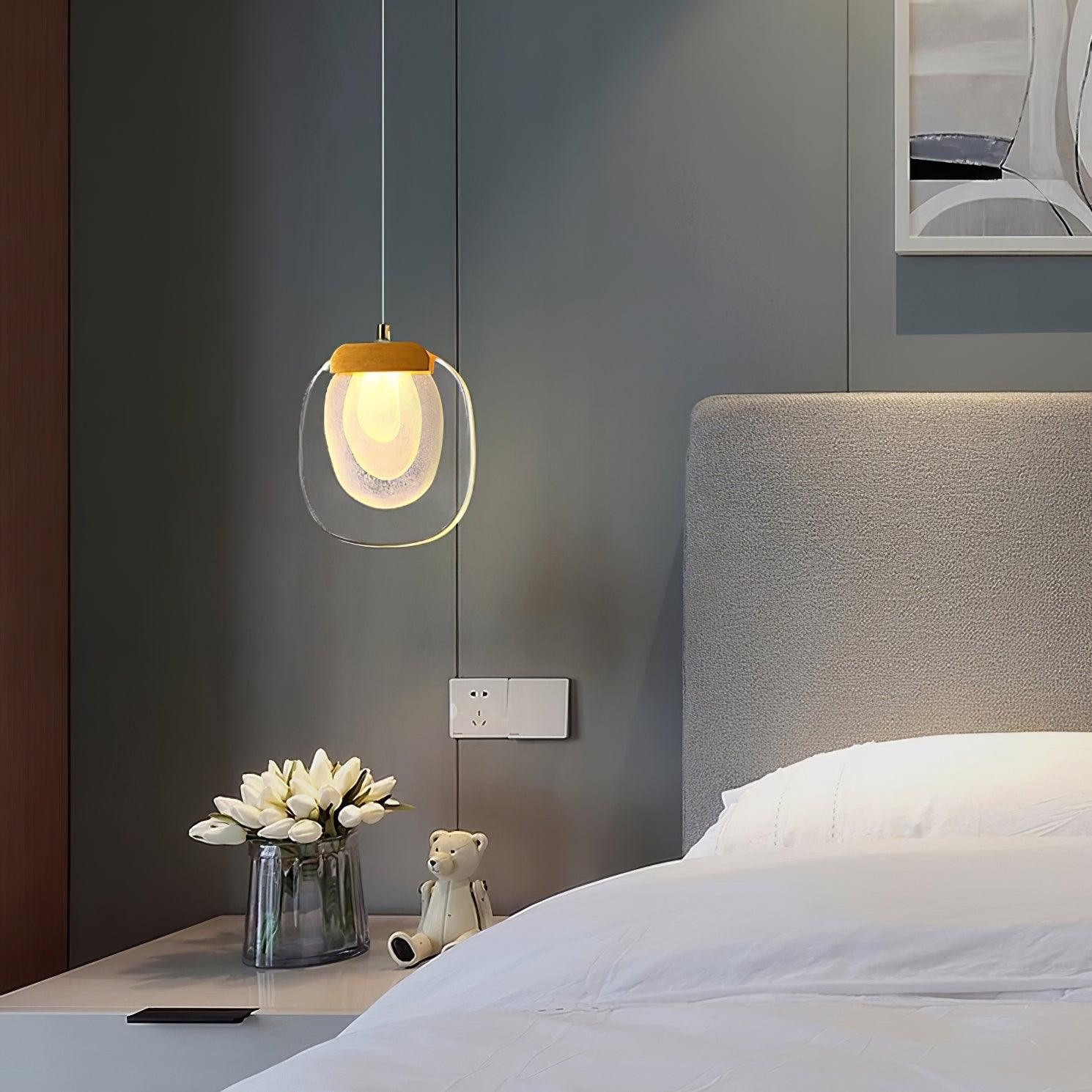 Glass Ripples Pendant Lamp M258