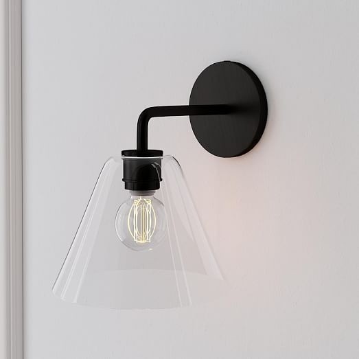 Conica Cone Wall Sconce - 1, 2, 3-Light Modern Glass Lighting T235