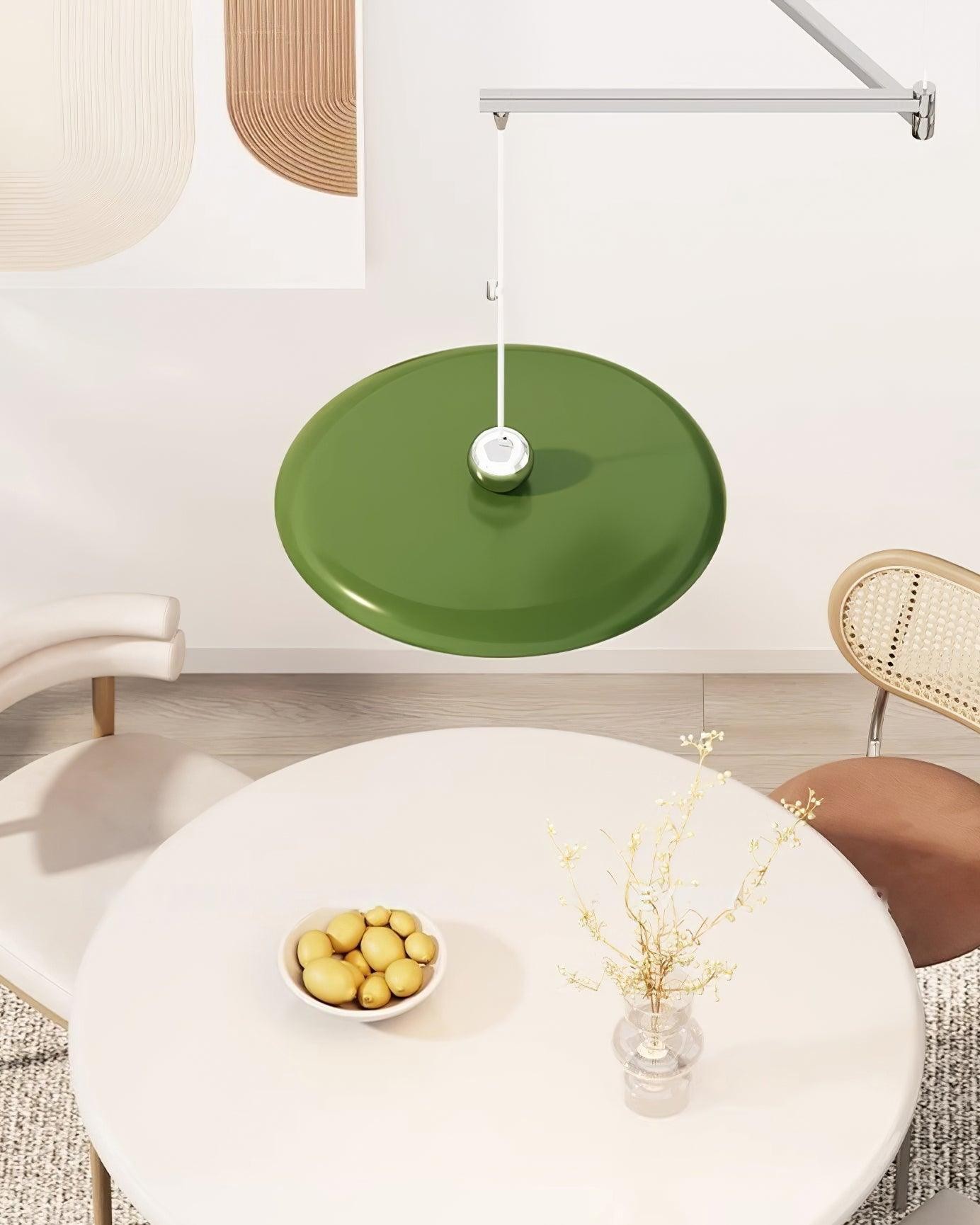 Simple Modern Adjustable Swing Arm Disc Pendant Lamp M110