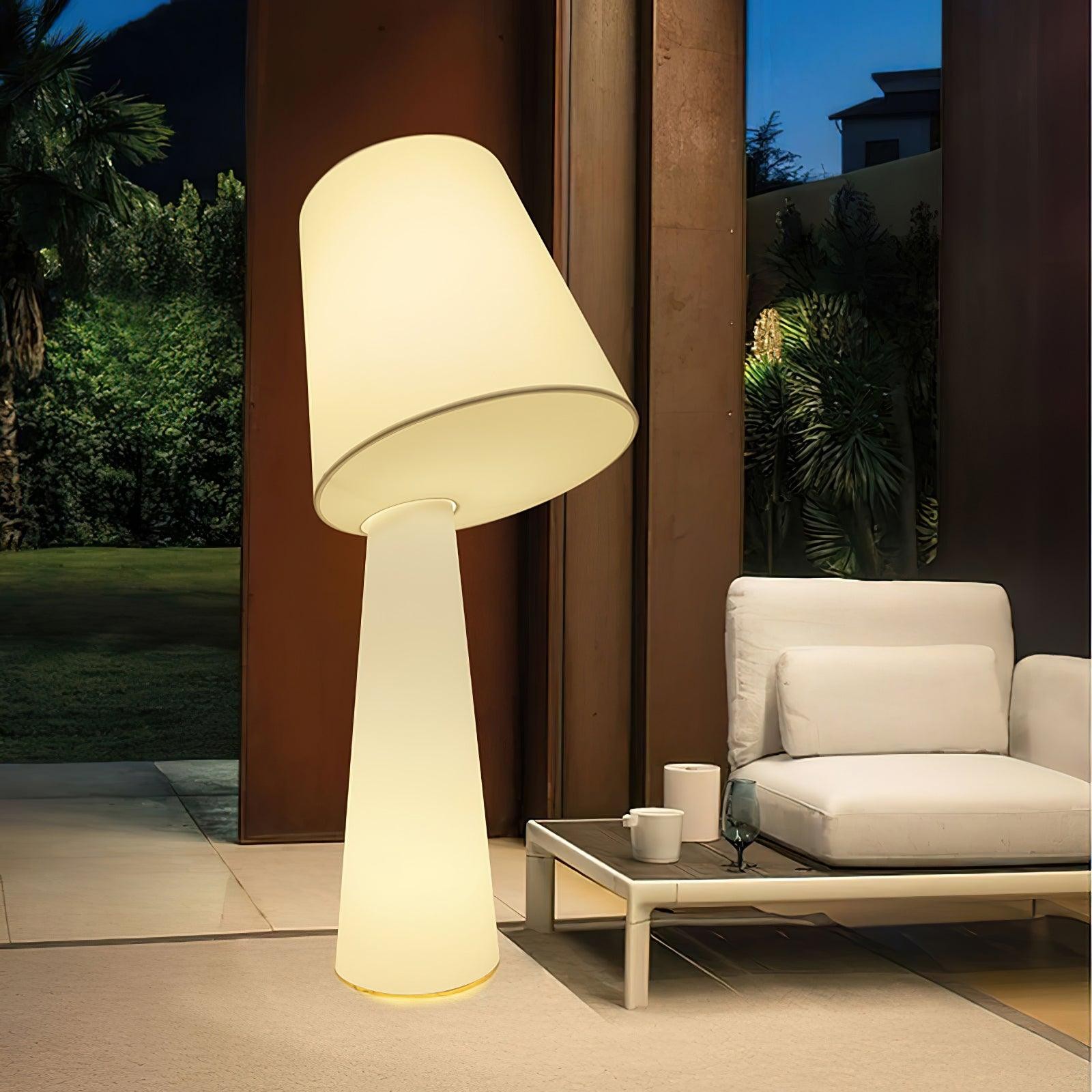 Column Fabric Floor Lamp Suitable For Living Room M76