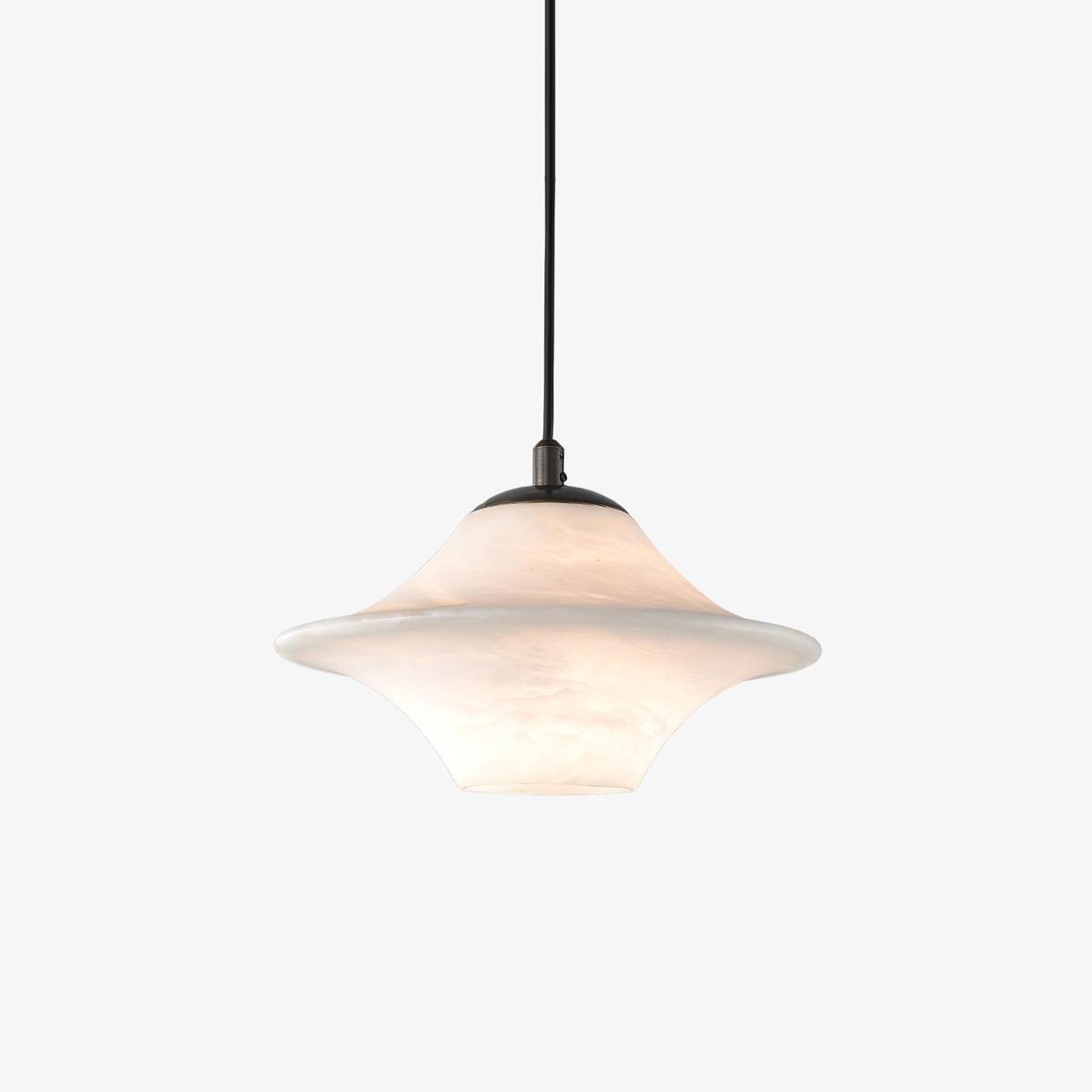Saucer Alabaster Pendant Light M517