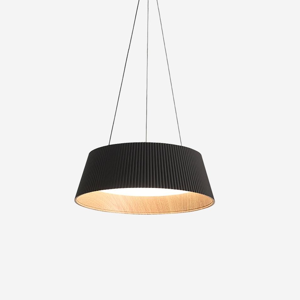 Minimalist Corrugated Lampshade Bedroom Pendant Lamp M389