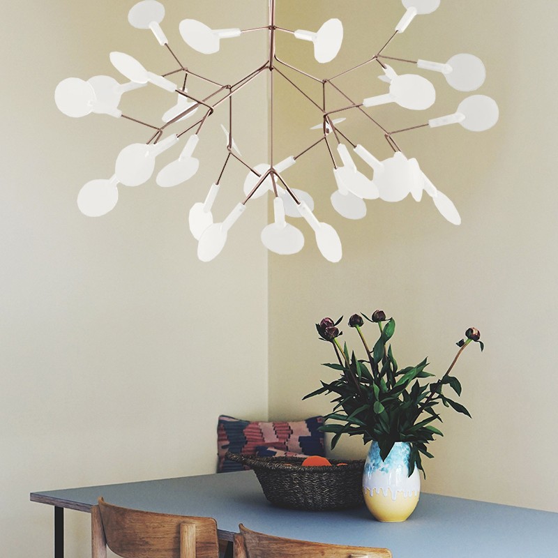 Scandinavian Branching LED Chandelier for Living Room