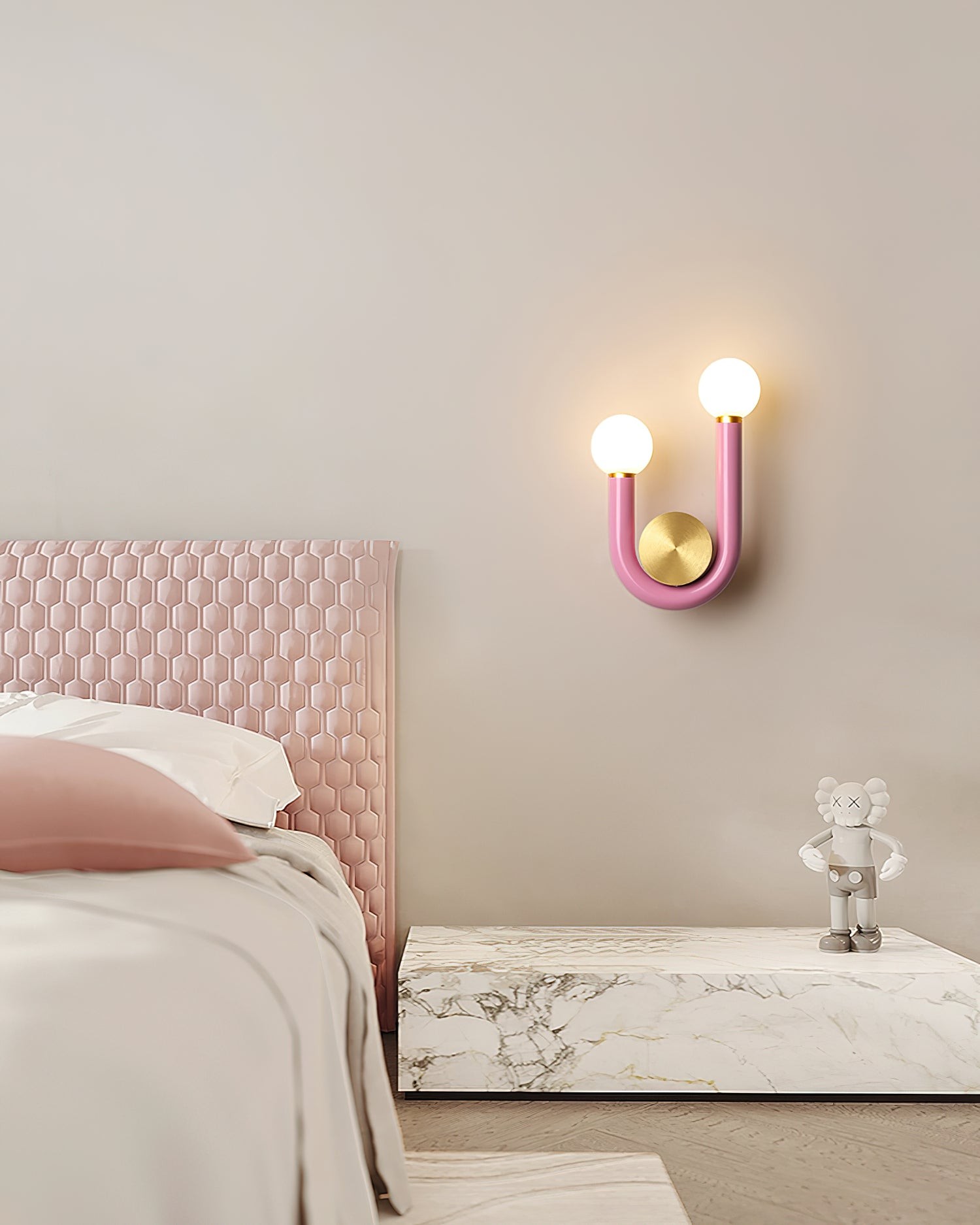 Creative U Shaped Double Head Wall Lamp M192