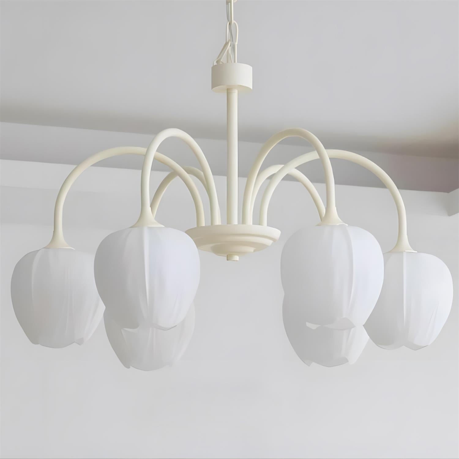 Tulip Matcha Chandelier D364
