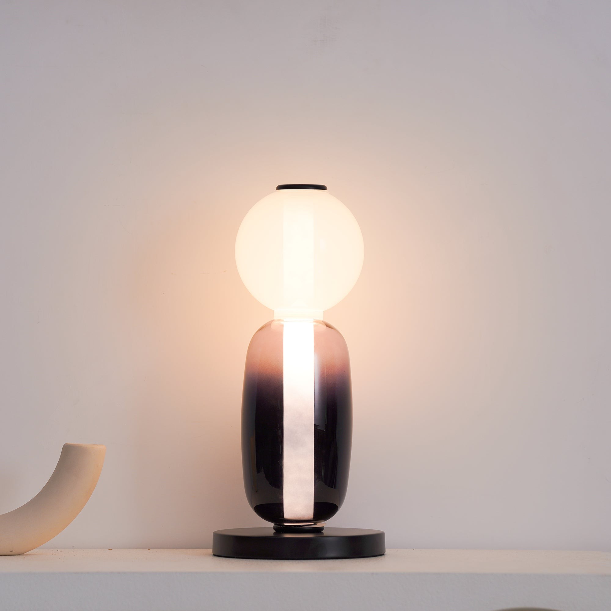 Nordic Minimalist Creative Luxury Gourd Glass Table Lamp M485