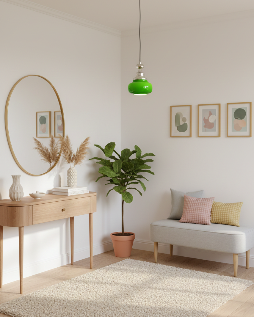 Jade Pulse Pendant Lamp D339