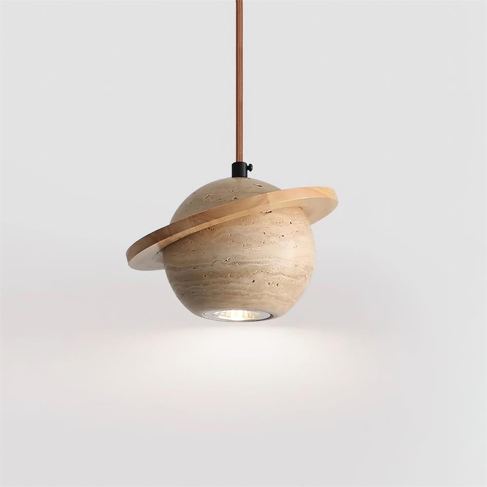 Planet Travertine Pendant Light M217