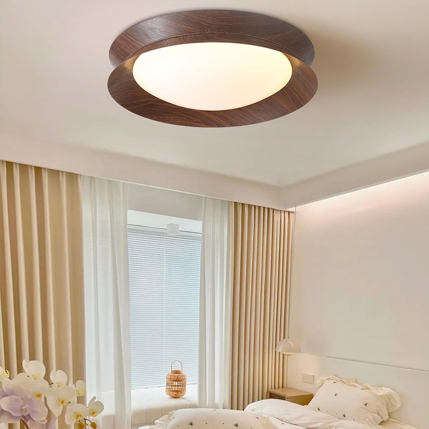 Double Half Round Ceiling Light M386