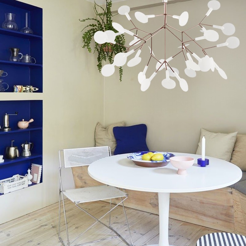 Scandinavian Branching LED Chandelier for Living Room