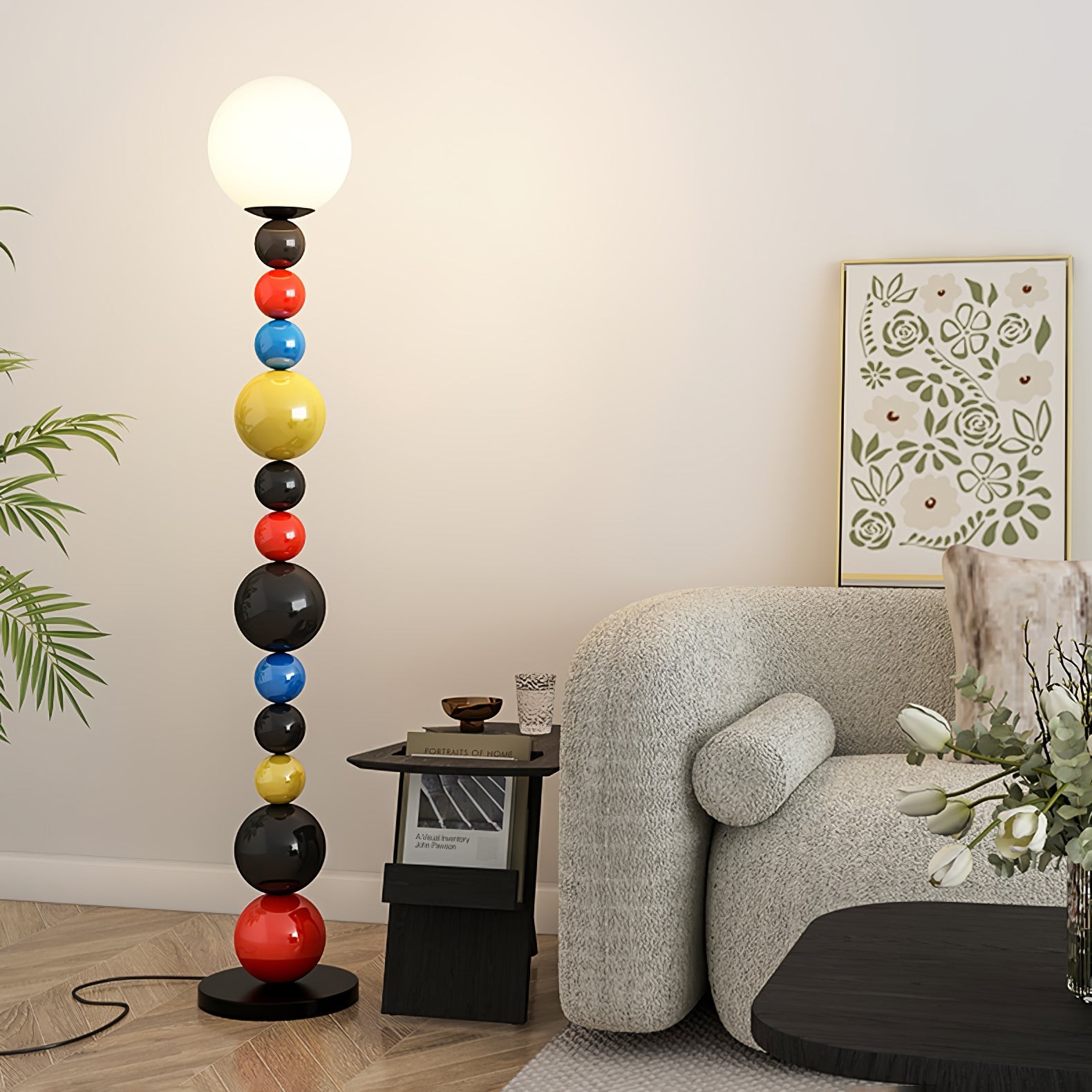 Colorful Round Ball Floor Lamp M481