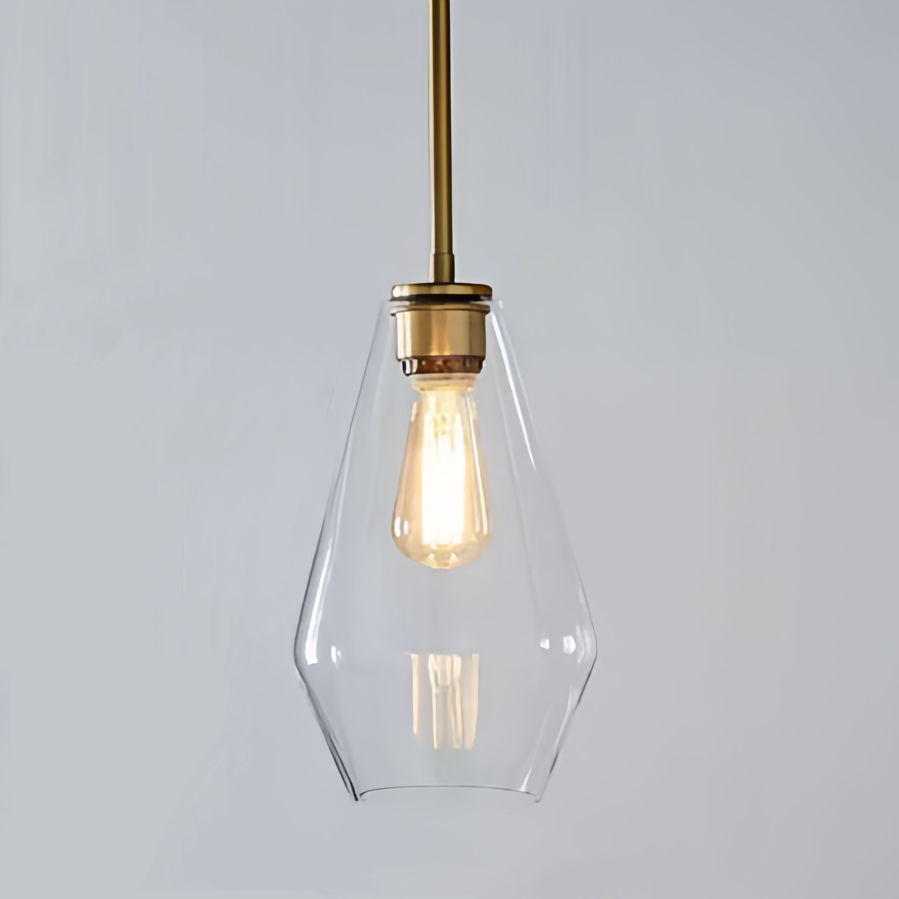 Retro Arclinea Glass Pendant Light For Living Room