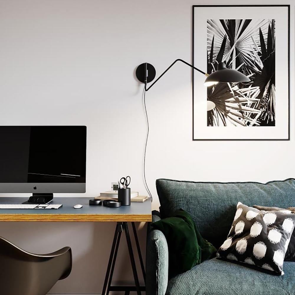 Industrial Duckbill Design LED Bedroom Wall Lamp S16