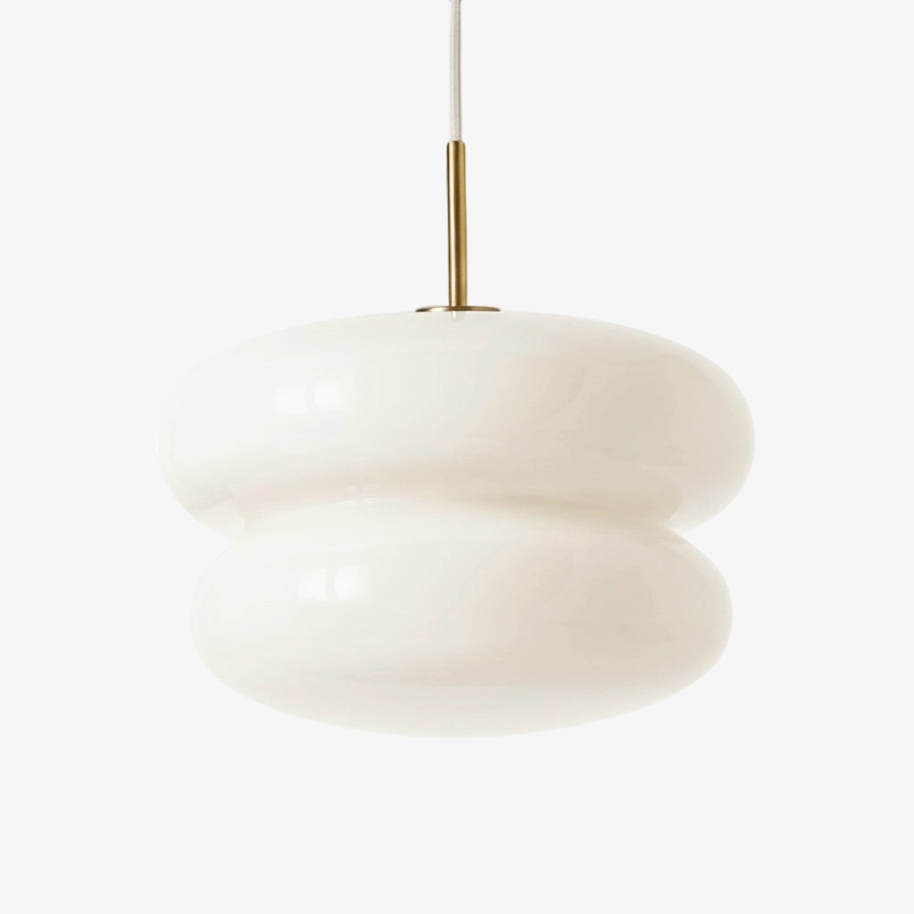 Orra Opal Glass Pendant Lamp - Modern Hanging Lamp T421