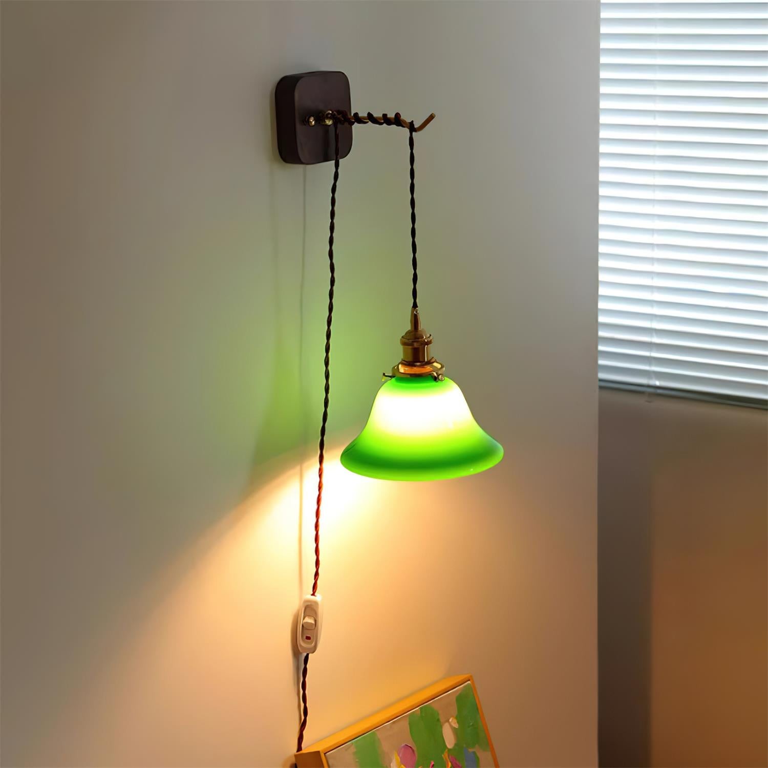 Bell Brass Wall Lamp M287