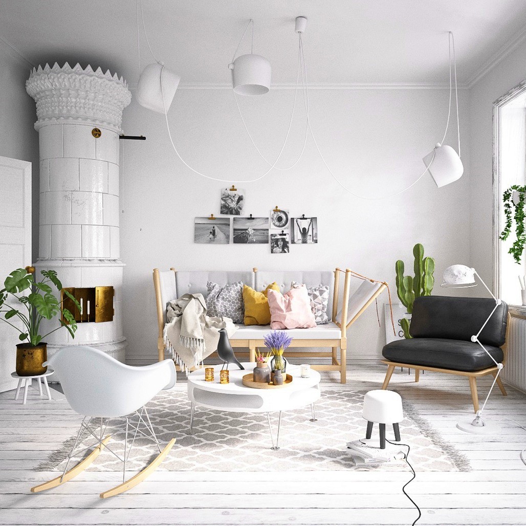 Minimalist Multi-Head Pendant Light Dimmable Version S173