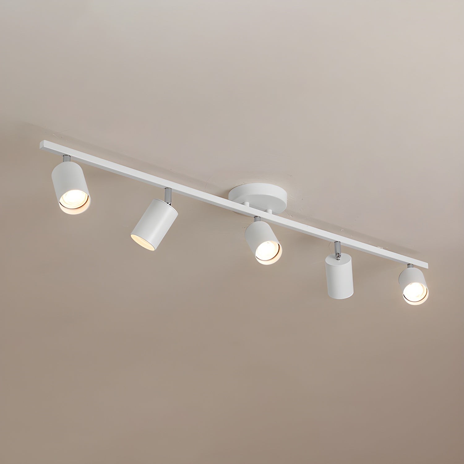 Row Of Multi-Head Metal Ceiling Lights M70