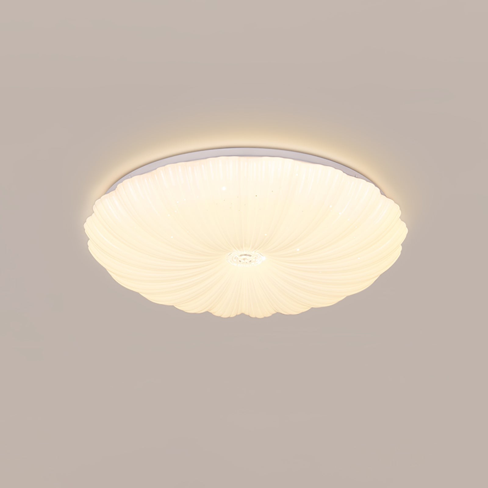 Acrylic Shell Round Ceiling Lamp M516