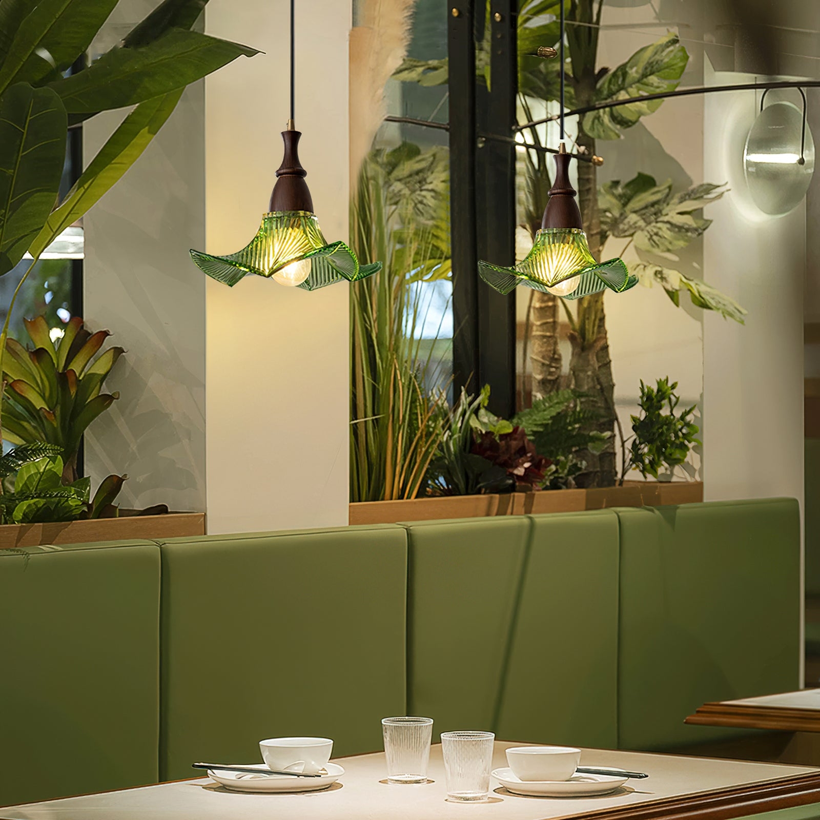 Lila Glass Pendant Lamp D45