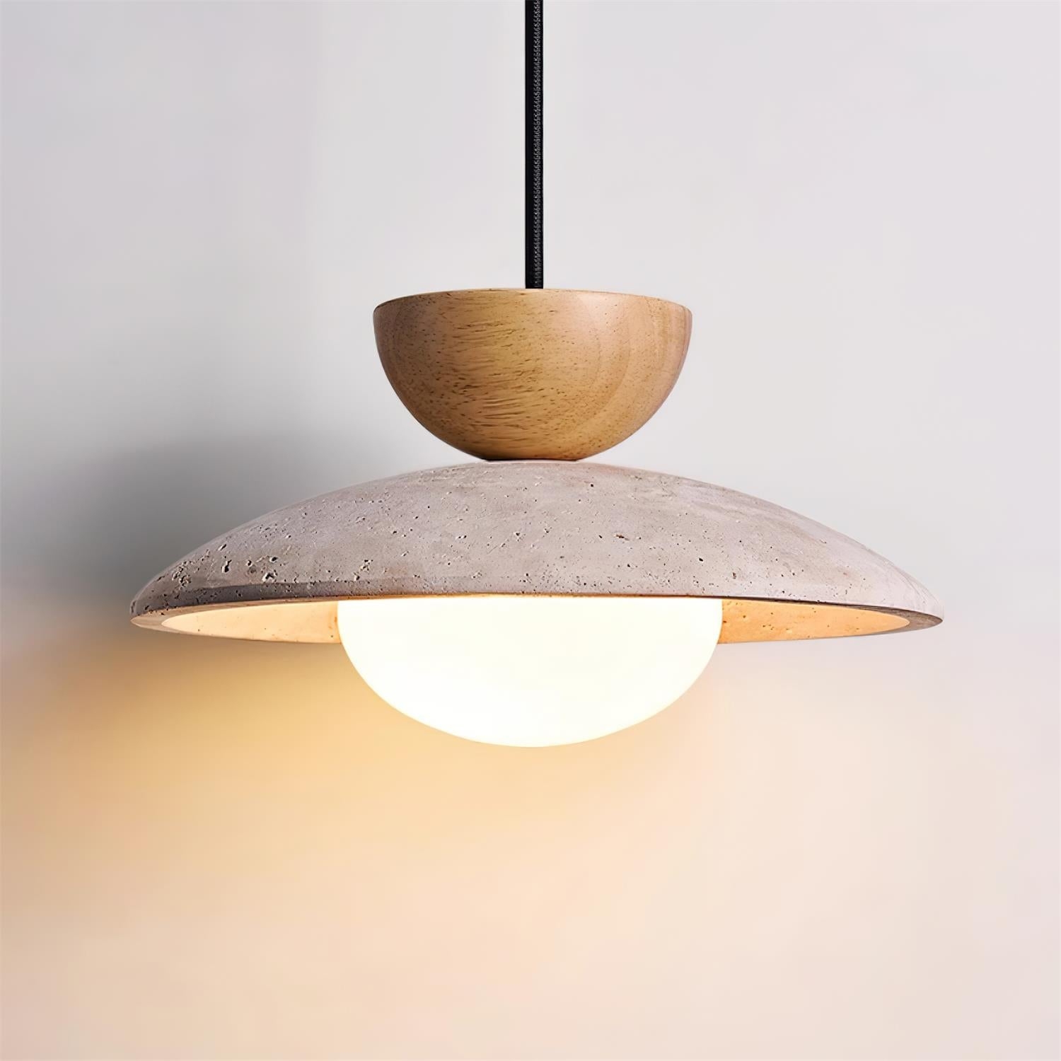 Tia Travertine Pendant Lamp D07