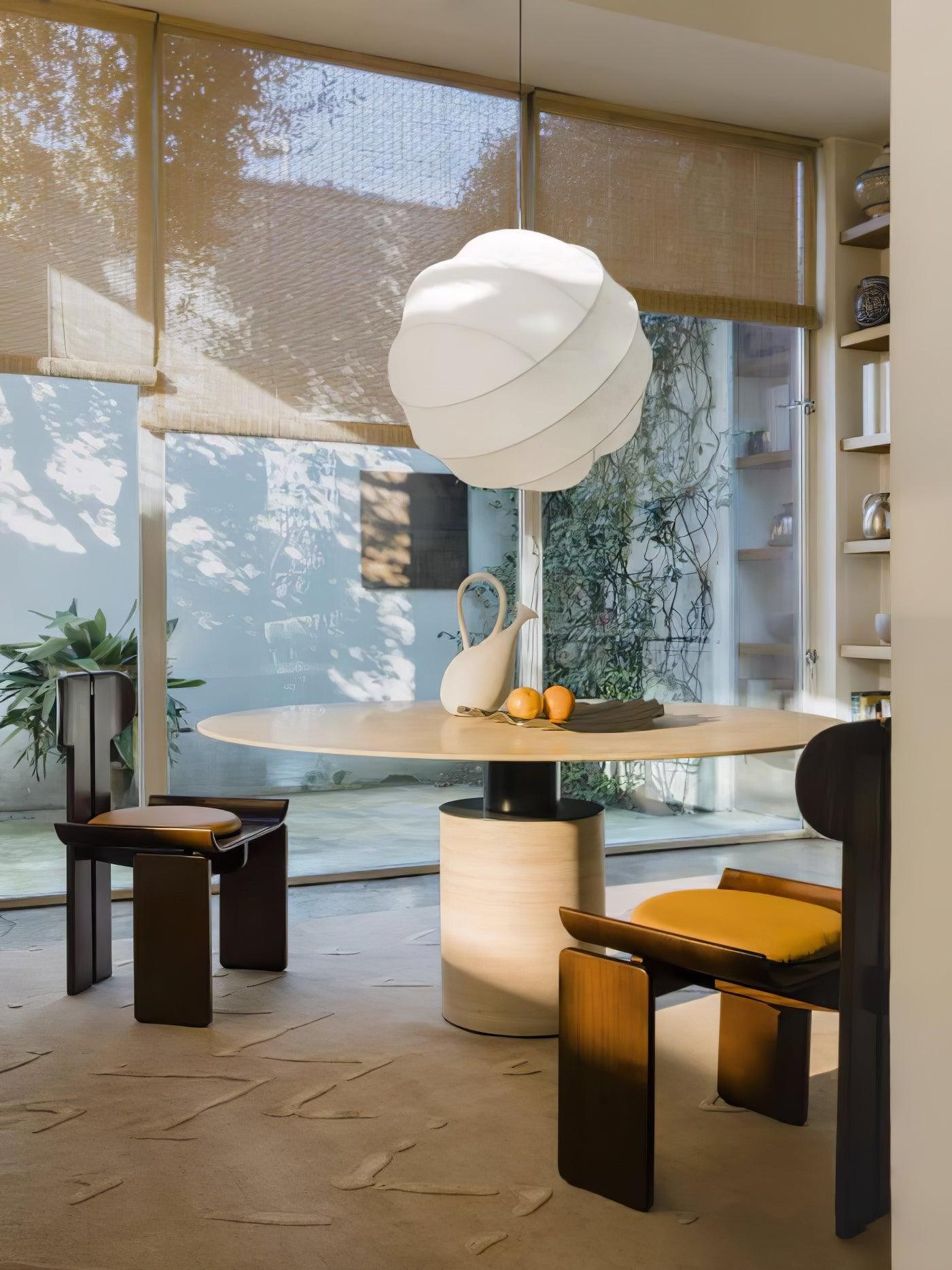 Wabi-Sabi Style Fiber Cocoon Pendant Lamp M505