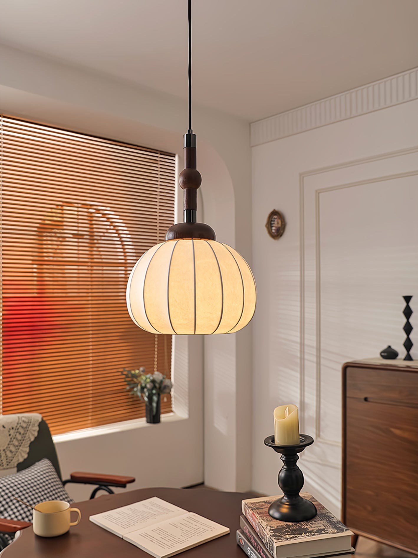 Silk Globe Pendant Lamp M515