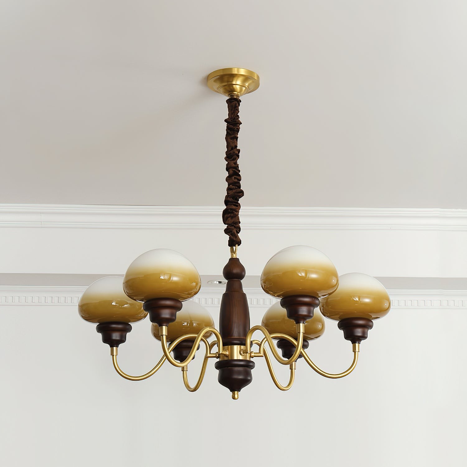 American Retro Mushroom Chandelier M232
