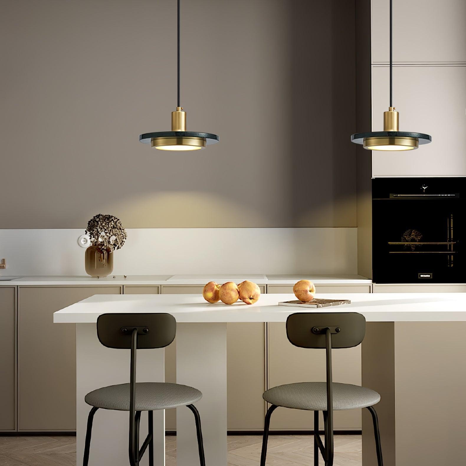 Double Circle Pendant Light M74