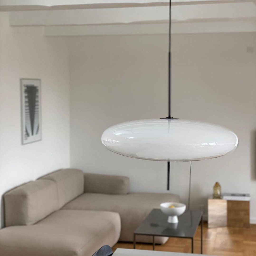 Modern Elliptical Shape Pendant Light