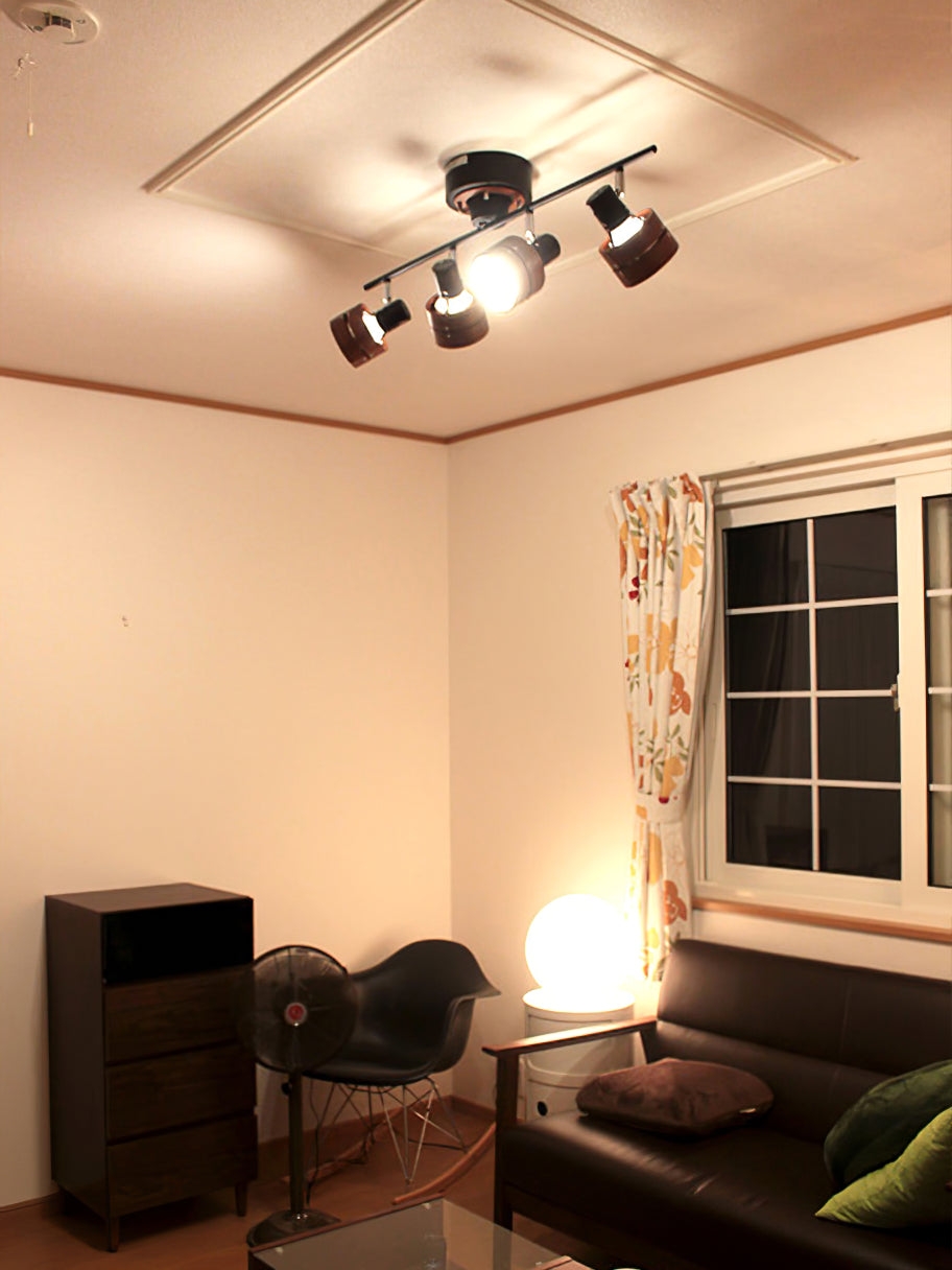 Nordic Cylindrical 4-Light Spotlight D415
