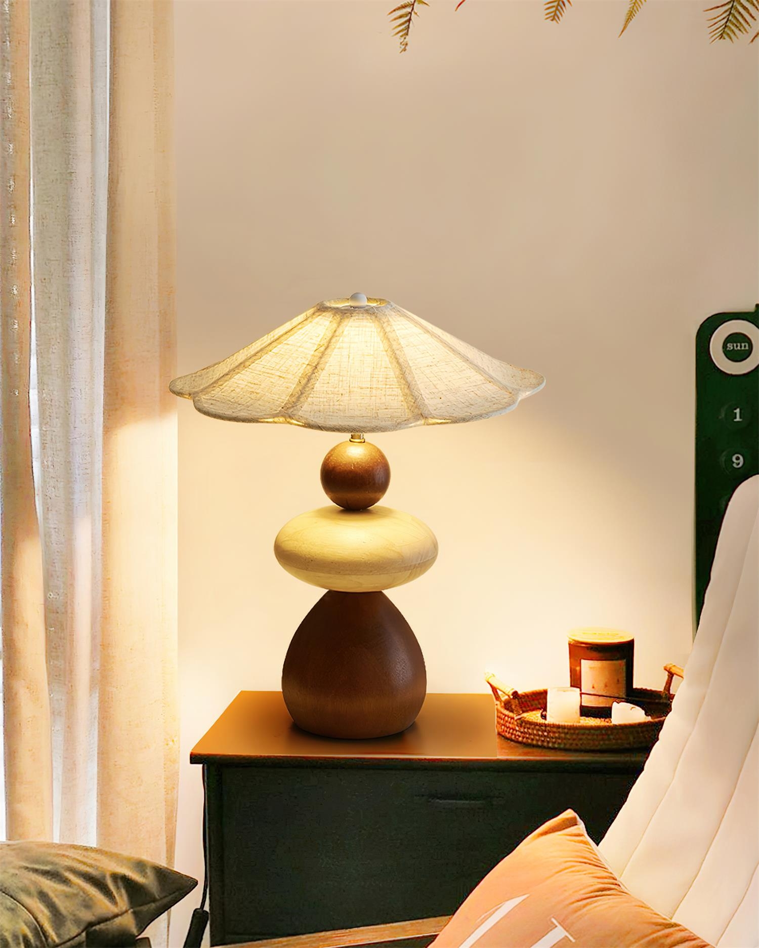 Equinox Plug In Table Lamp D365